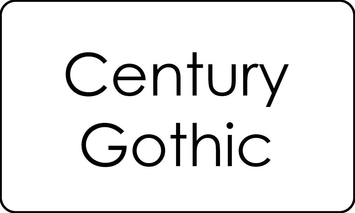 Century Gothic