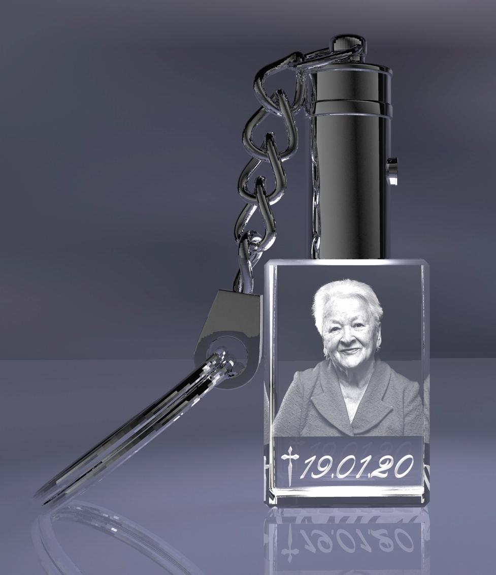 2D LED-Schlüsselanhänger